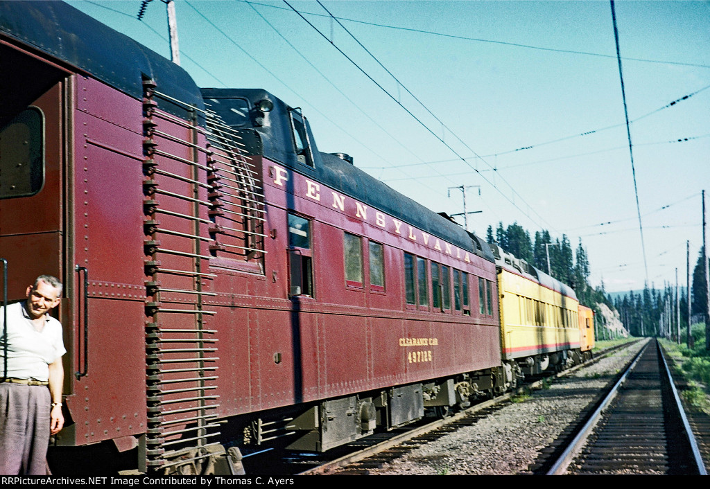 PRR "Clearance Car," #1 of 3, c. 1956